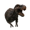 Marimu Polyresin Dinosaur Wall Bust, 12.2"H T-rex Sculpture, Copper Color,