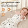 KIDIRA Transition Swaddle Sleep Sack, 3-6 Months, 12-18 lb, 2-Way