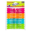 BETTINA PLASTIC EVERYDAY CLOTHES PEGS 24PCS
