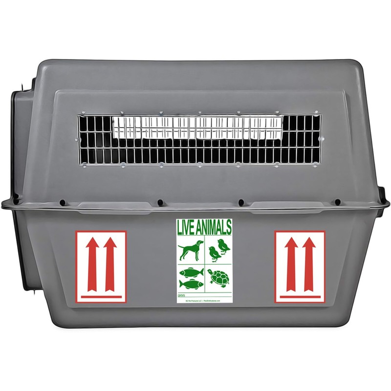 International AIR Transport Travel Live Animal Species Labels 6pk