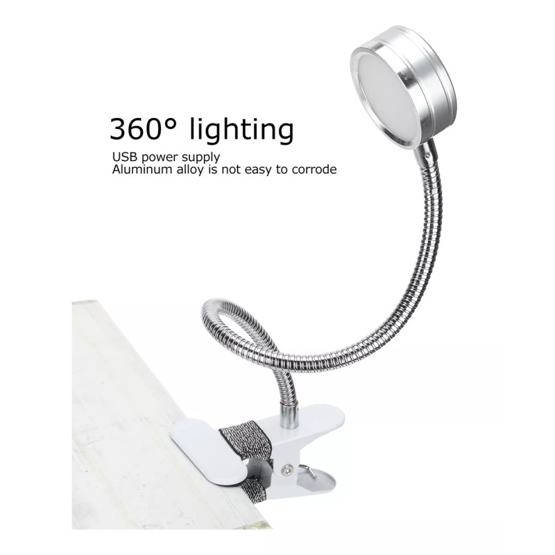 Nuoyatiyu Lámpara De Belleza Usb Led Escritorio Luz Blanco/calida