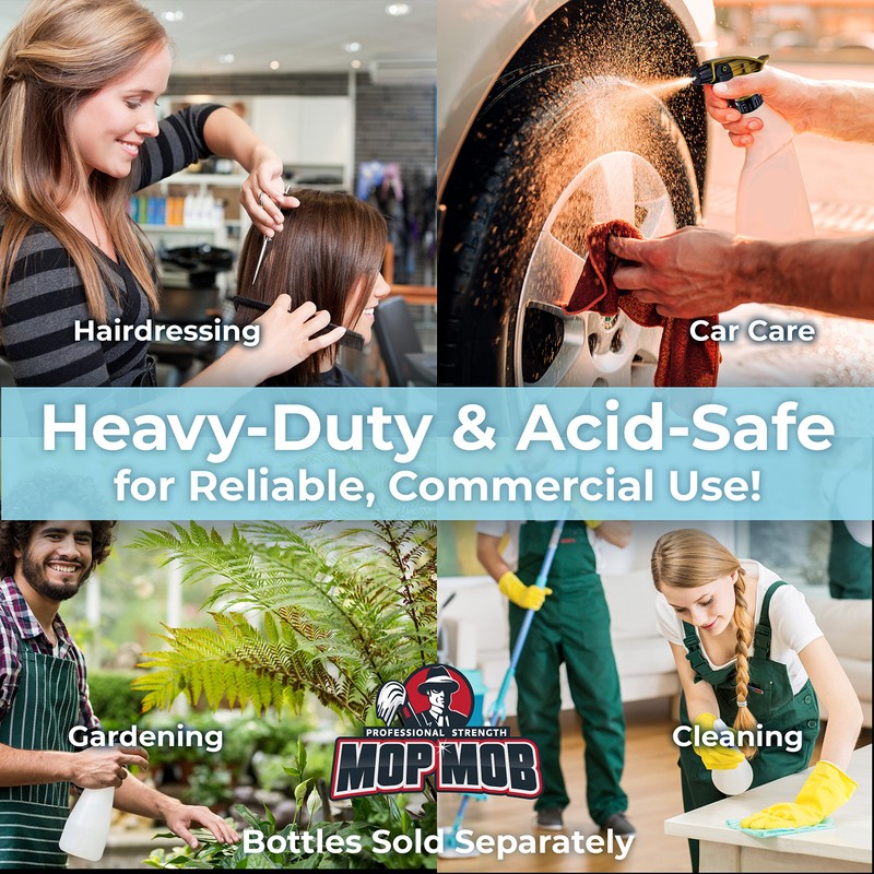 Mop Mob Leak-Free Acid Resistant Spray Head 4 Pack By
