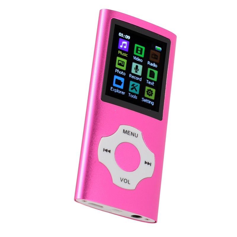 MP3 Player HiFi Lossless Rechargeable 1.8in TFT Screen Portable Music