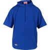 Rawlings Men's Standard Short Sleeve Cage Jacket, Royal Blue