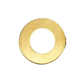Brass Flat Washer Assortment Set,Copper Gasket Gasket Flat Ring Seal Assortment Kit(420 Pcs,M3-)
