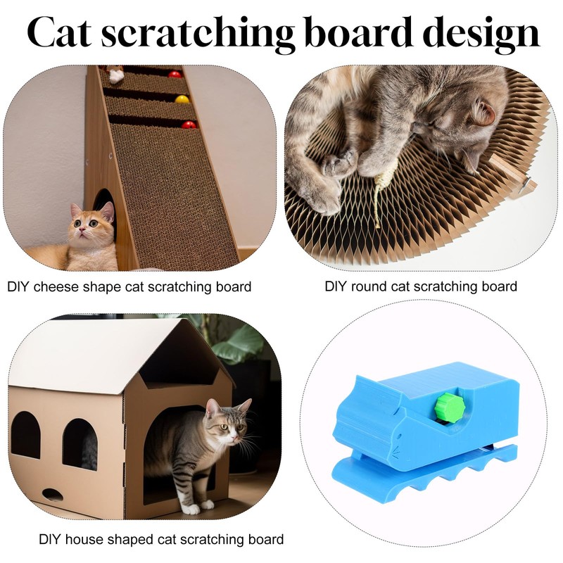 Cardboard Cutter for Cat Scratcher, Scratch Pad Creative Cat Scratching
