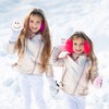 Aneco 12 Pack Snow Toy Ball Set Plush Snowmen Balls