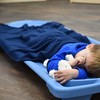 Children’s Factory Microfleece Blanket, Blue, AFB7958, 100% Polyester, Toddler Nap