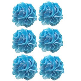 Bath Loofah Pack Sponge of 6 - Exfoliating Shower Sponge Bath Shower Loofah Sponge Body Wash Loofahs Bath Sponge Bath Pouf Body Pouf Scrubber loofah Sponge 6 - Exfoliating Shower Sponge Bath loofah