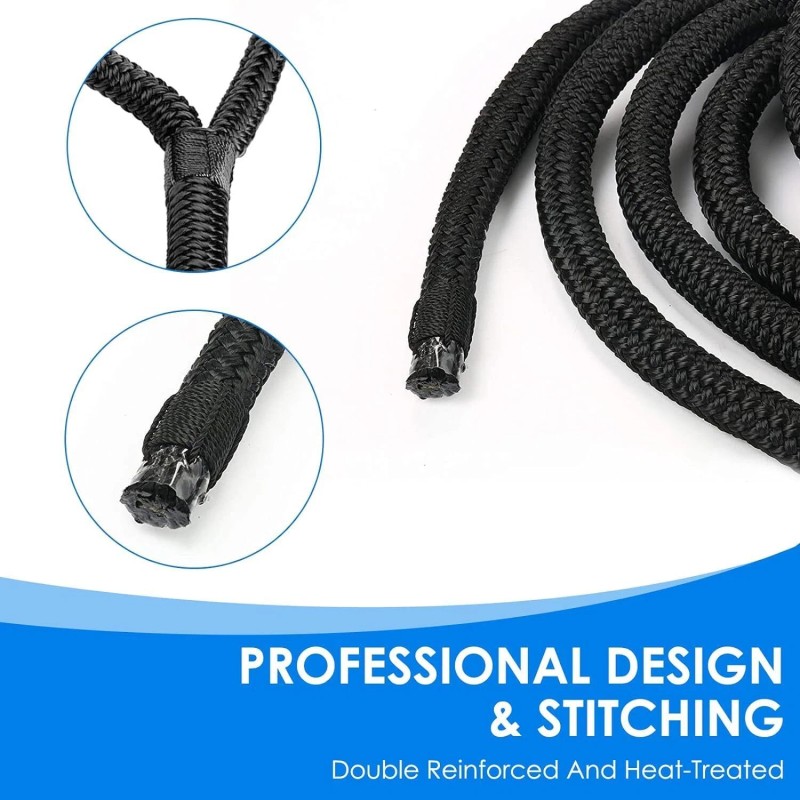 Amarine Made 4 Pack 1/2 Inch 25FT Double Braid Nylon