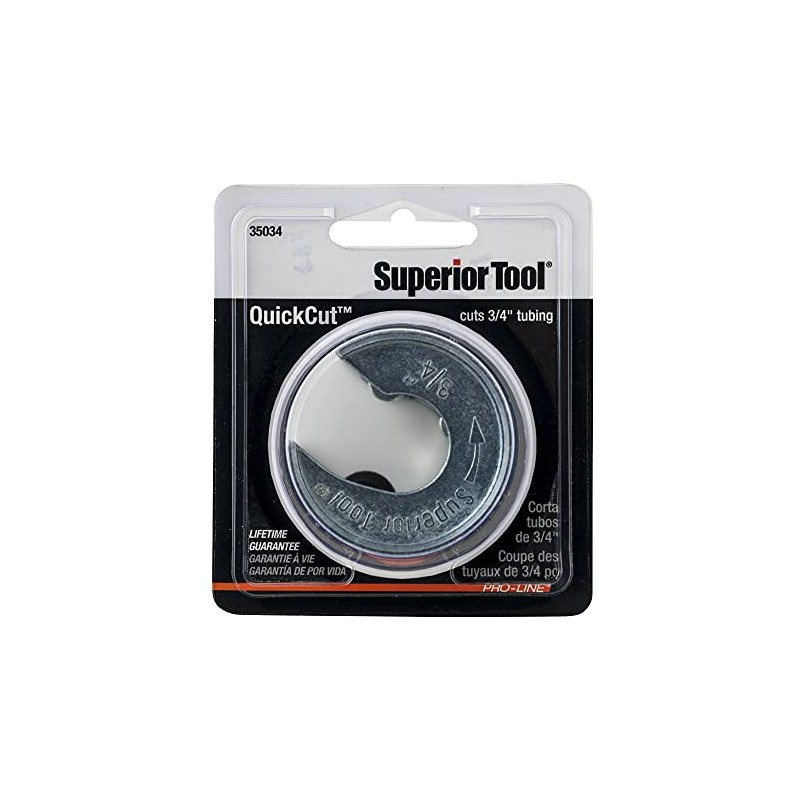 Superior Tool Company 35034 3/4" QuickCut, One Size, N