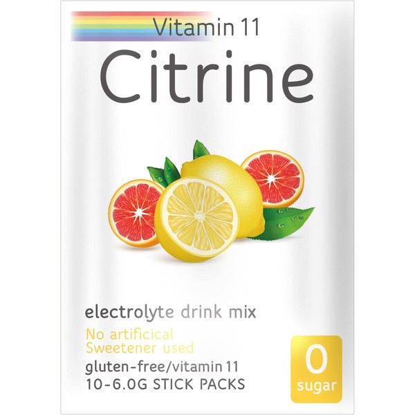 Citric Acid [Edible, Made in Japan, No Artificial Sweeteners] Citrine