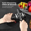 Electric Knife Sharpener, Precise 20° Diamond Knife Sharpener for Kitchen