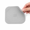 Silicone Drain Hair Catcher for Shower, Bathtub & Kitchen Sink