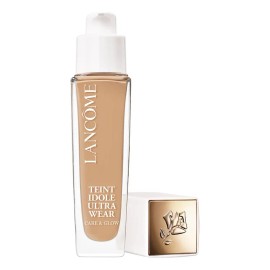 Lancme Teint Idole Ultra Wear Care  Glow  Base de Maquillaje, Cobertura Completa con Srum, Acabado Natural Luminoso, cido Hialurnico, 24 Horas de...  