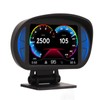 Car HUD Display OBD2 GPS Mode with Inclinometer Compass Speed