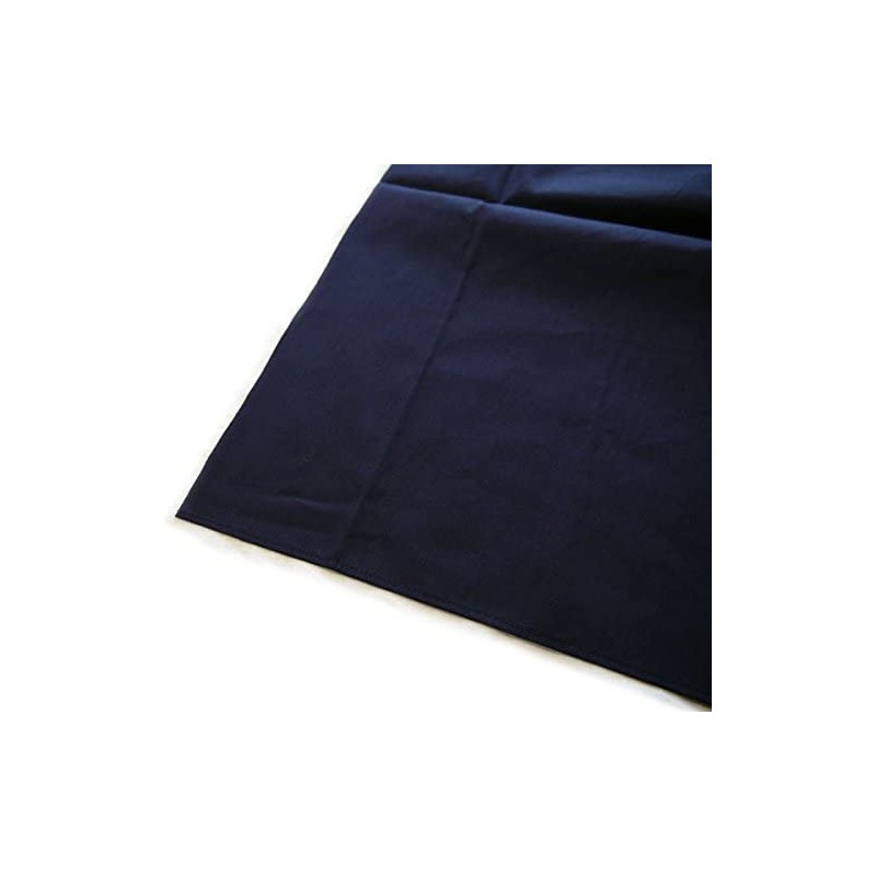 Cotton Broad Plain Large Furoshiki Navy Blue Made in Japan