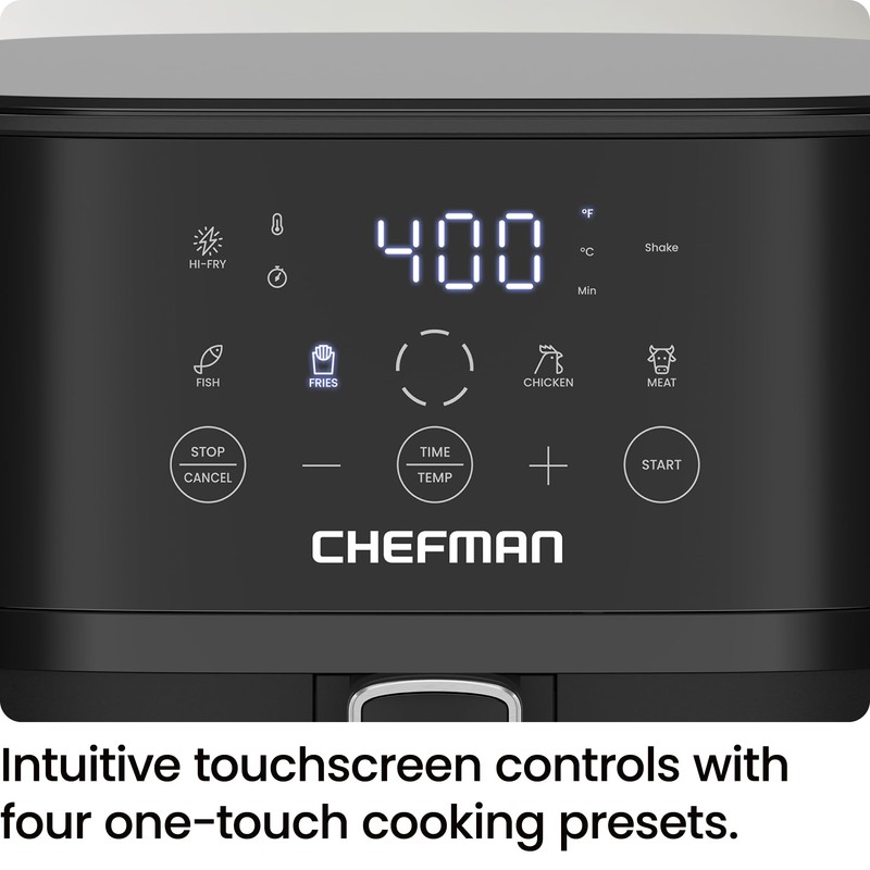 Chefman Air Fryer – 6 QT Compact Airfryer for Quick