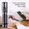 Super Bright Flashlight IPX7 Waterproof White Light Portable Rechargeable Flashlight