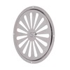Adjusted Circular Air Vent Grate INOX AISI 316, Stainless Steel