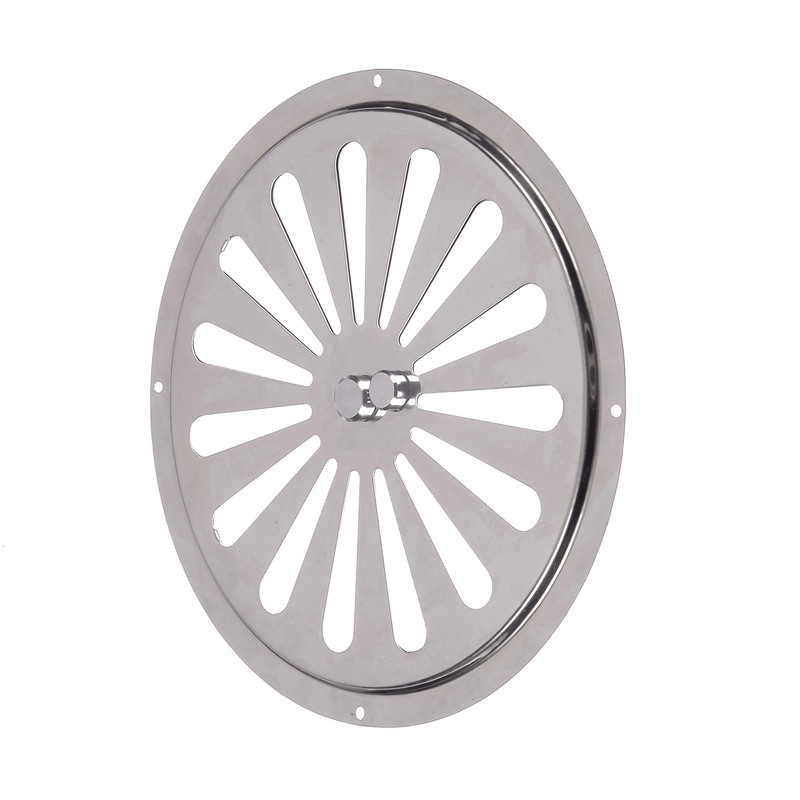 Adjusted Circular Air Vent Grate INOX AISI 316, Stainless Steel