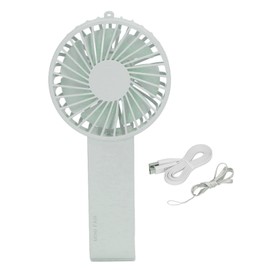 Mini Handheld Fan Foldable Portable Fan USB Rechargeable Fan For Home Office Travel Green