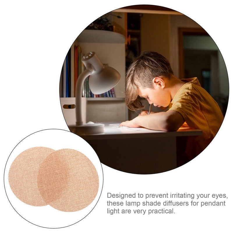 ULDIGI Round Ceiling Light Cover 6.29In Anti-Glare Lampshade Diffuser Plate