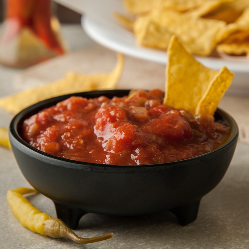 Carlisle FoodService Products 087803 Molcajete Ramekin, 8 oz. Black, Melamine