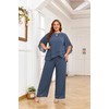 Hanna Nikole Women Plus Size Trouser Suit Women Festive Elegant