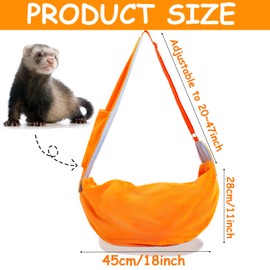 Dog Sling Carrier for Small Dogs, Small Pet Bag with Adjustable Strap, Cozy Bunny Carrying Travel Cuddler, Hands-Free Puppy Carrier for Pet 0-15 lbs Puppy Kitten