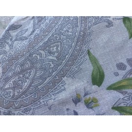Tadashi Itosho GM3933 Cotton Gauze Blanket Cover, Flower, Blue, 57.1 x 80.7 inches (145 x 205 cm)