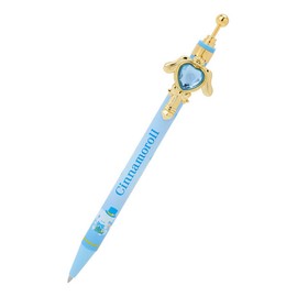 Sanrio 682667 Ballpoint Pen with Stone (You Will Love It More), Cinnamoroll, Ink Color: Black