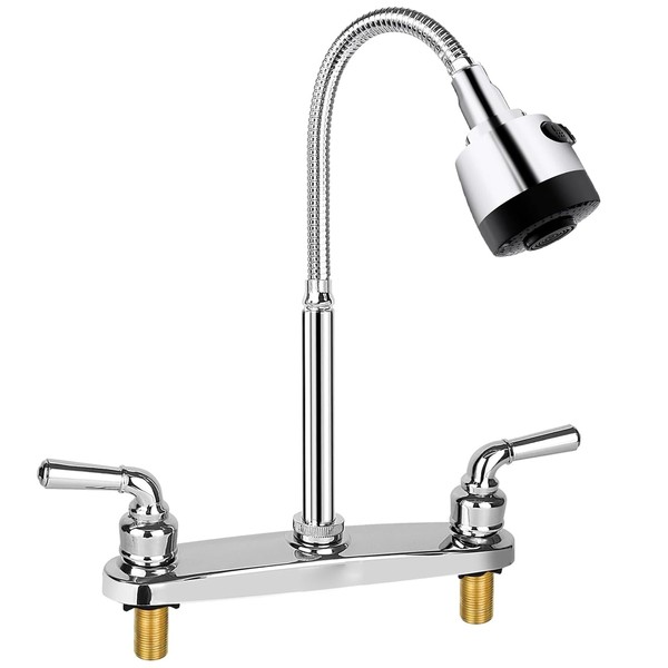 Mezcladora para Fregadero, Llave de Fregadero de Cocina Flexible, Grifo