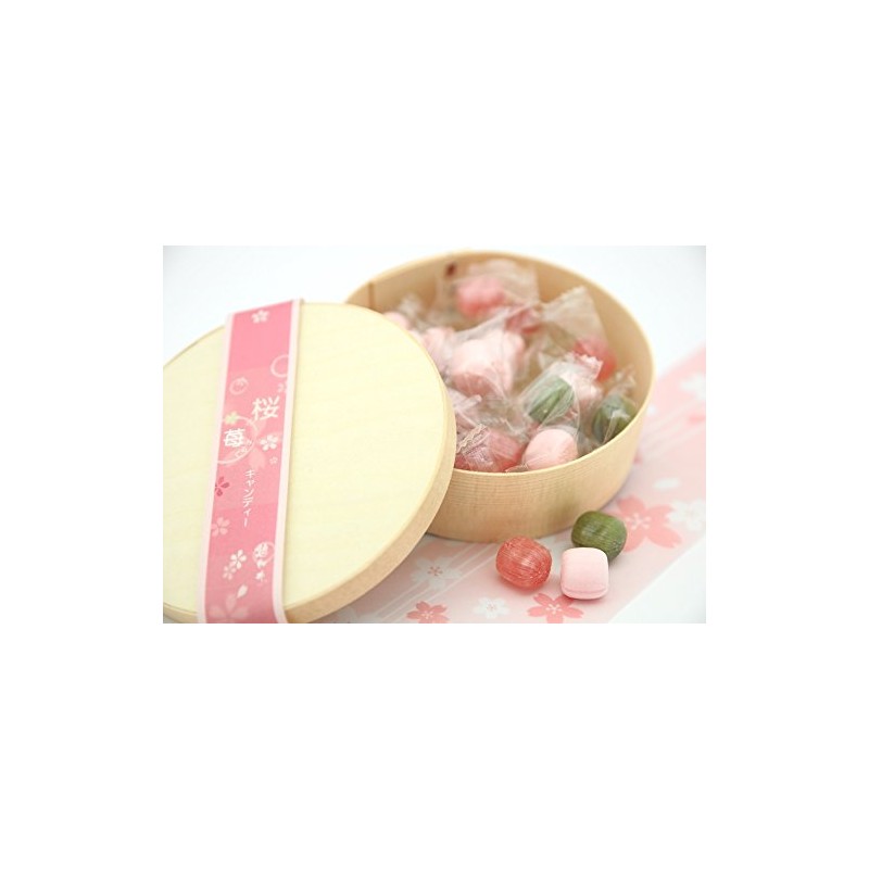 White Day Gift Sakura Miruku Candy, 1 Pack, 2.8 oz