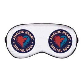 'Analogue Heart, Digital Soul' Sleep/Travel Eye Mask (EY00030172)