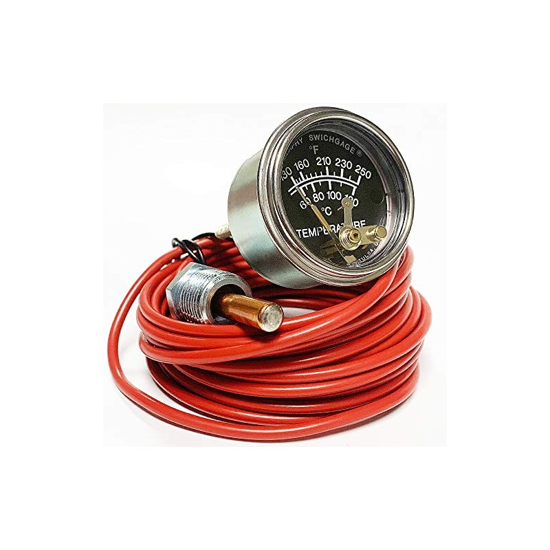 Murphy by Enovation Controls 20T-250-16-1/2 Temperature Swichgage (10702048)