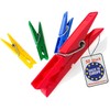 Siluk Clothes Pegs Plastic Coloured (50)