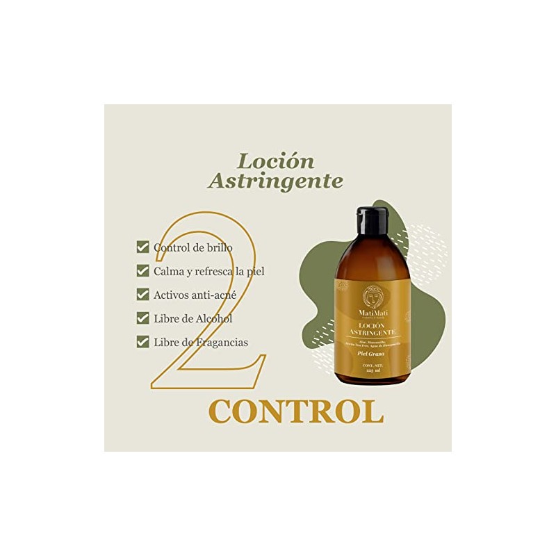Kit Facial Hombres Matimati Rutina Limpieza Humectación Cuidado Pieza