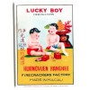 Kids Lucky Boy Firecracker Label on fridge MAGNET We do
