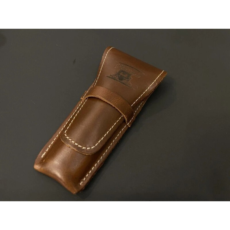 Harry’s London Leather Double Edge Safety Razor Protective Travel Case