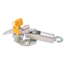 Pwshymi Engine Hood Latch, Heavy Duty Hood Latches, Stainless Steel Excavator Engine Hood Lock for Replacement Hood Latch Assembly Replacement Car Engine Hood Latch Lock Front Engine Lock Latch Assy