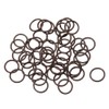 sourcing map Pack of 50 Fluororubber O-Rings 10 mm OD