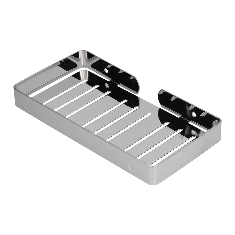 Soap Dish Shelf 304 Stainless Steel Bathroom Hollow Self Draining