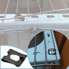 SING F LTD 20Pcs Circlip SL Clip M8 Spring Stop for Bolt Shaft DK Retaining Ring Anti-Loosening Card for Cars Toys Furniture 8x18mm Black