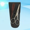 Healeved 1 Set Beard Scissors Eyebrow Shaper Kit Teeth Jewelry