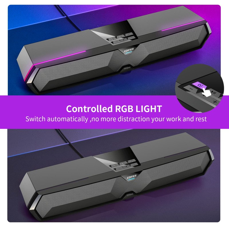 Edifier MG300 Computer Sound Bar: Loud Speakers with Deep Bass