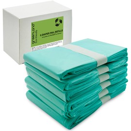 Greenland® Eco Friendly Refill Foil Rings for Korbel Standard 16L Nappy Bin, Pack of 6