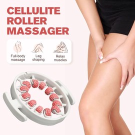 SIDUISDH Cellulite Roller, 360° Abdeckung Anti Cellulite MassagegeräT, Lymphdrainage GeräT Massageroller Beine Bei LipöDem