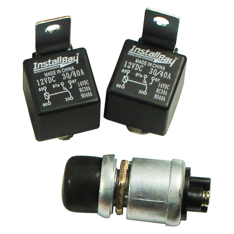 New 2 Door Shaved Handle Door Popper Kit 85 lb
