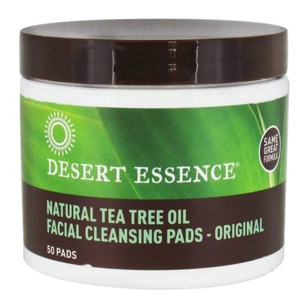 Desert Essence Facial Cleansing Pads Original 50 Pads